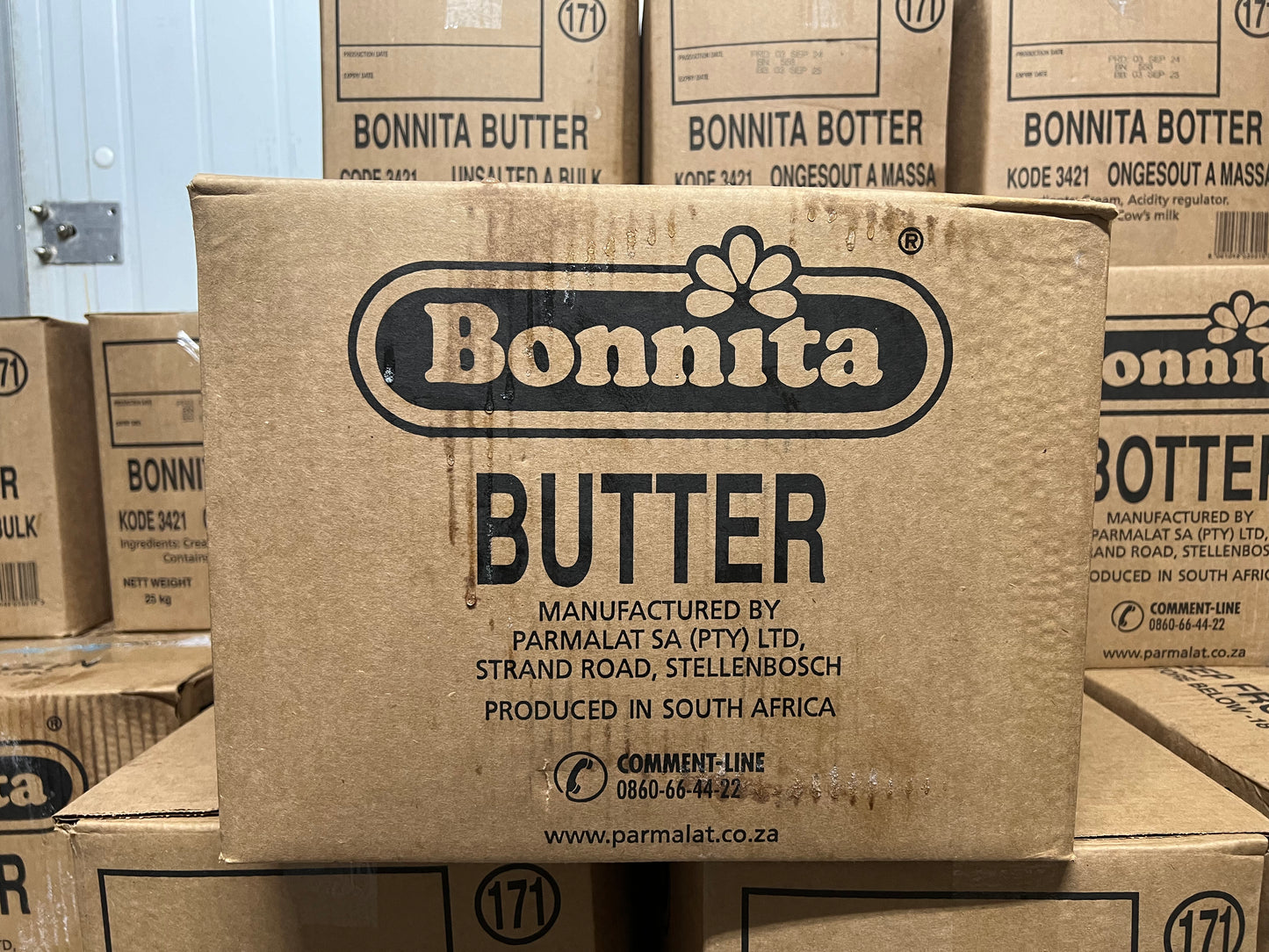 Bonnita Unsalted Butter 25KG