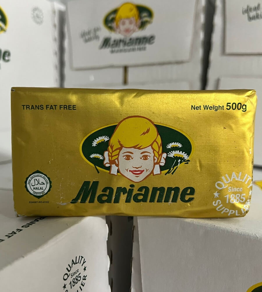 1 Carton 18 packages Marianne Margarine